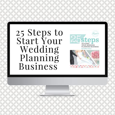 25 steps to start your wedding planning business planner s lounge shop