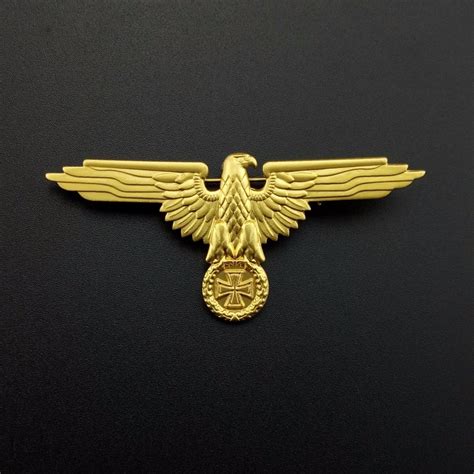 Germany Iron Cross Medal World War Ii German Empire Eagle Emblem With