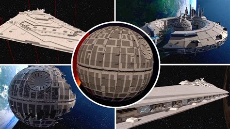 All Capital Ships Unlocked In Lego Star Wars The Skywalker Saga Youtube