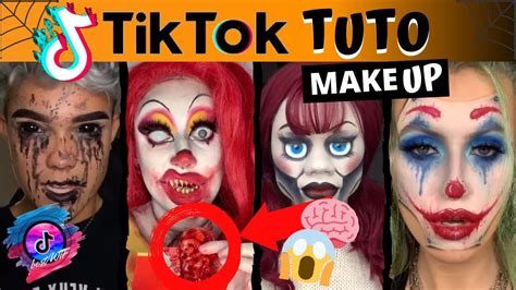 Tuto Spooky Art Tiktoks Make Up Halloween Compilation Tik Tok