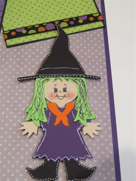 Creative Cricut Designs And More Halloweenwitch Scrapbook Layout