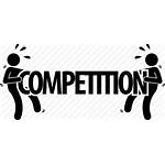 Competition Word Clipart Employee Transparent Competitive Icon