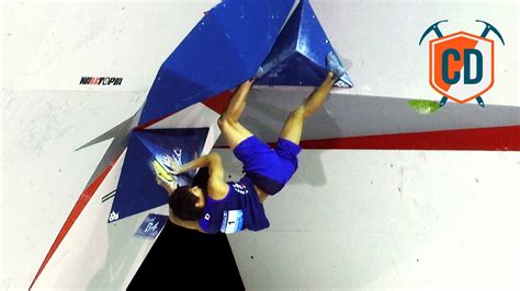 Foot Jamming Cracks And Dynos At The Ifsc Bouldering World Champs