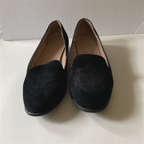 Etienne Aigner Back Suede Leather Loafers Shoes Flats Gem