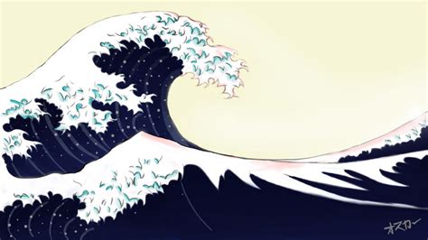 Japanese Waves By Lilkao On Deviantart
