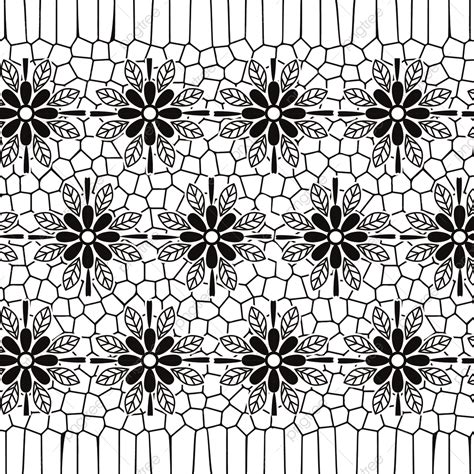 Black Lace Sexy Pattern European Classical Texture Shading Pattern