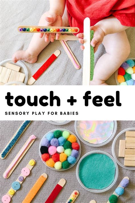 Sensory Sticks For Babies Infant Sensory Activities Baby Sensory
