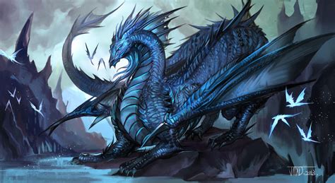 Blue Dragon By Jmxd On Deviantart