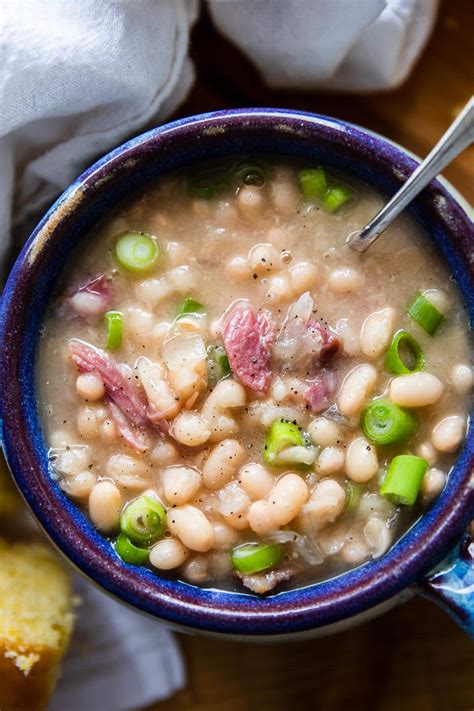 Ham And Navy Bean Soup Recipe Crock Pot Besto Blog