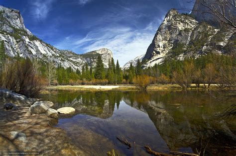 Download Wallpaper Mirror Lake Yosemite National Park California
