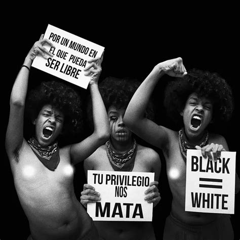 Pibita Trans Activista Negra Ni Hombre Ni Mujer Mi Cuerpo Es Mi