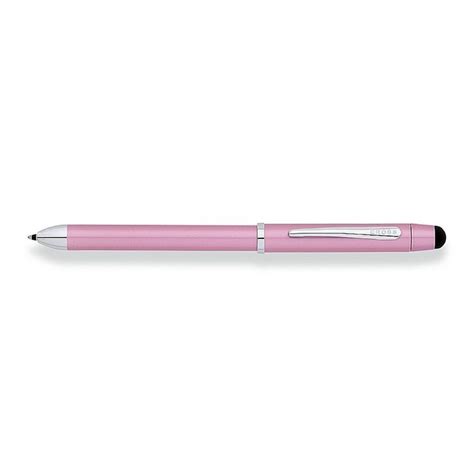 Cross Tech 3 Frosty Pink Multifunction Pen Black And Red Ball Point