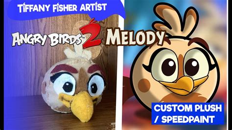 Angry Birds Melody Custom Plush Showcase Speedpaint Youtube