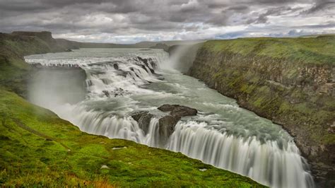 Iceland Hvita River And Gullfoss Falls Kipling And Clark