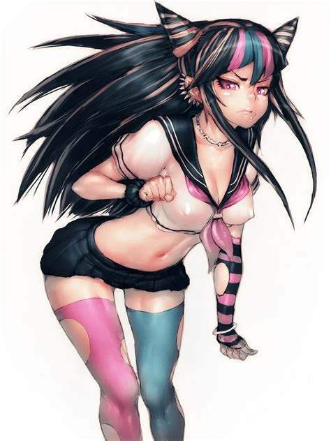 Mioda Ibuki Danganronpa And Super Danganronpa 2 Drawn By