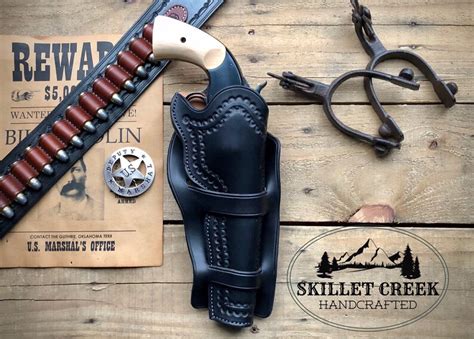 Schofield Western Single Action Leather Holster Etsy
