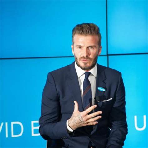 David Beckham Shaved Beard For Victoria Beckham