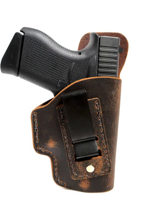 Iwb Concealed Carry Leather Gun Holster For Ruger Sr 22 Hunting
