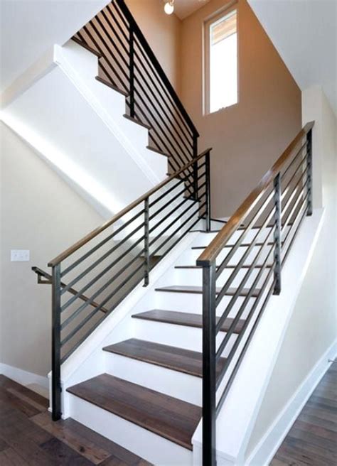 Metal Railings Interior Modern Stair Railing Contemporary Metal Stair