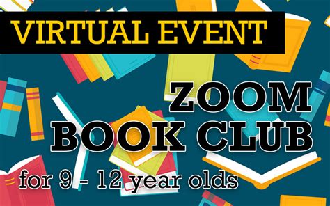 Virtual Zoom Book Club for 9 -12 year olds - South Taranaki District