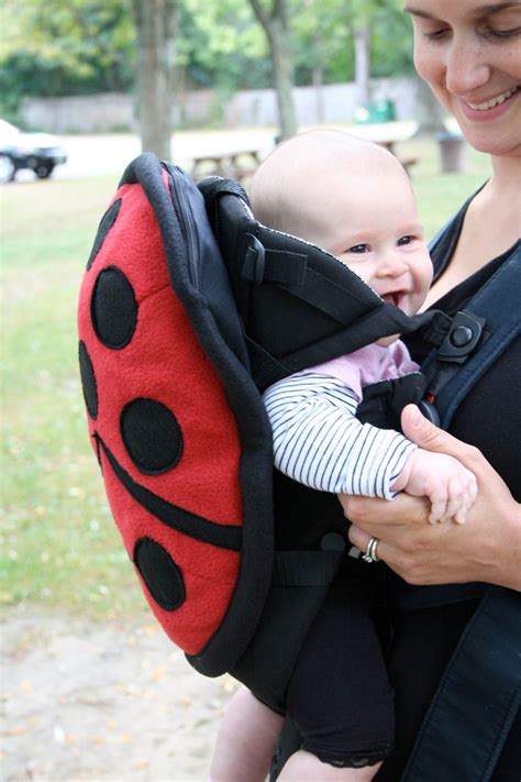 Ladybug Baby Carrier Cover For Soft Structured Baby Carriers Etsy