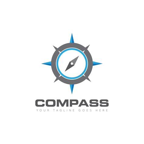 Premium Vector Compass Logo Design Template Unique