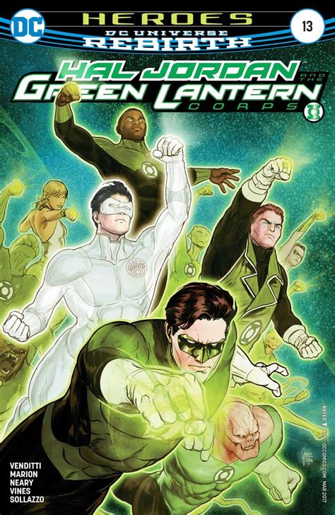 Dc Comics Rebirth Spoilers Hal Jordan And The Green Lantern Corps 13