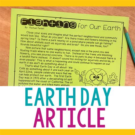 Teachers Toolkit Earth Day Resources For Your Classroom — The