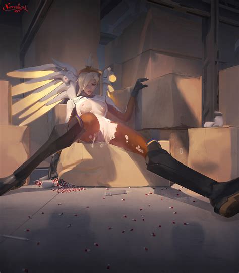 Fallen Angel By Vermillionart Hentai Foundry