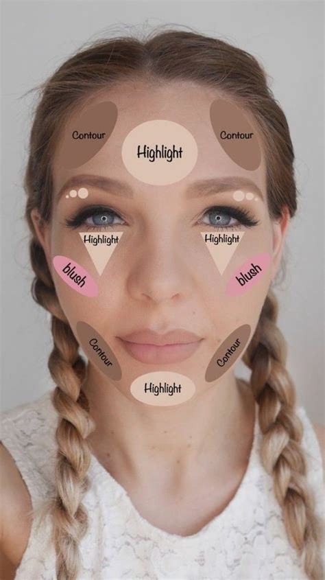 Highlight Contour Makeup How To Contour Your Face Silvester Make Up