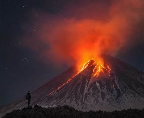 Kamchatka Volcano Shiveluch Threw Ash Plumes Earth Chronicles News