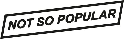 Download Not So Popular Logo Not So Popular Png Image With No