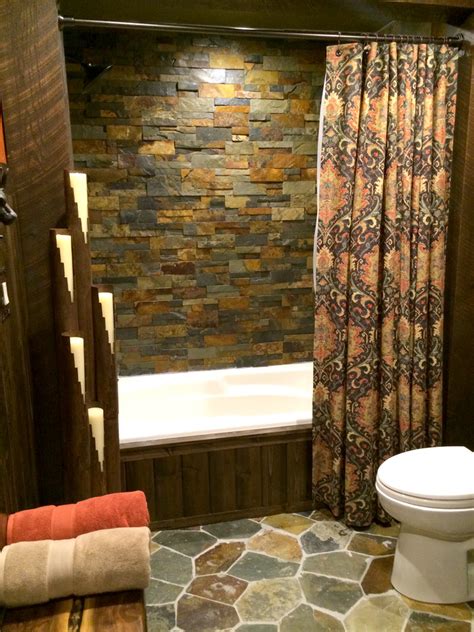 Rustic Ranch Guest Bathroom Rustic Bathroom Other By Gmi Design