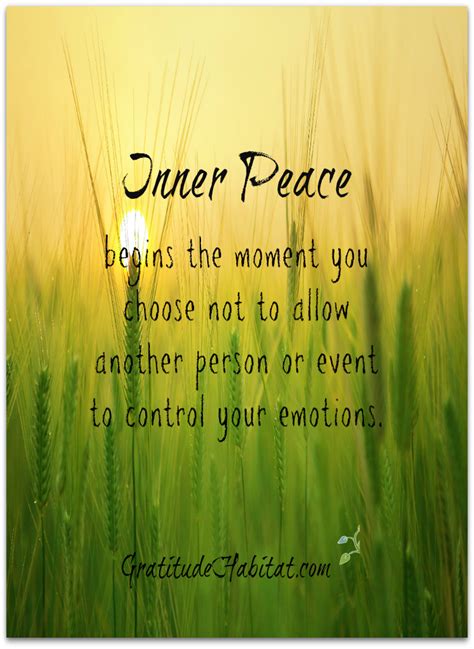 Inner Peace Begins The Moment You Choose Visit Us At Quotes