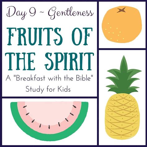 10 Days In The Fruits Of The Spirit Day 9 And 10 Gentleness And Self