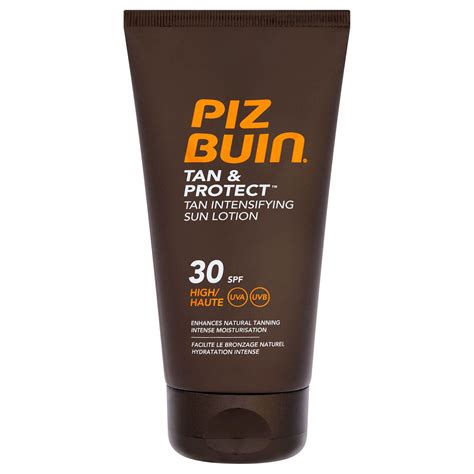 Piz Buin Tan And Protect Tan Intensifying Sun Lotion High Spf30 150ml