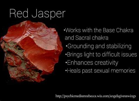 Red Jasper Crystal Meaning Crystals And Gemstones Stones And
