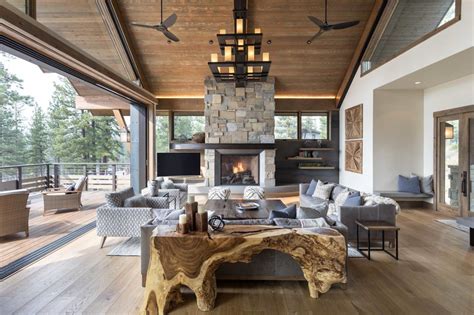 Plus find ideas for small rooms, and rooms with sloping ceilings. Modern Lodge by Julie Johnson-Holland | Modern lodge ...