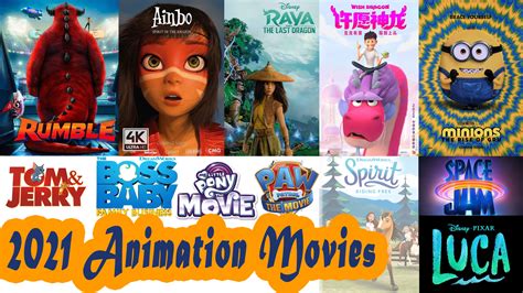 Just my prediction of what i think will be the best films of 2021. List Of Upcoming Major 2021 Animation Movies - Animation Songs