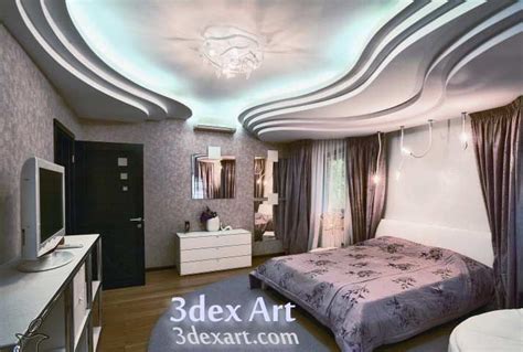 By using the ceiling as a focal point, there are many ways to architect your room. New false ceiling designs ideas for bedroom 2018 with LED ...