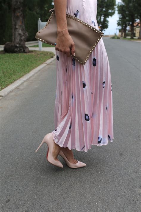 Pleated Skirt In Pink from ASOS - VeryAllegra