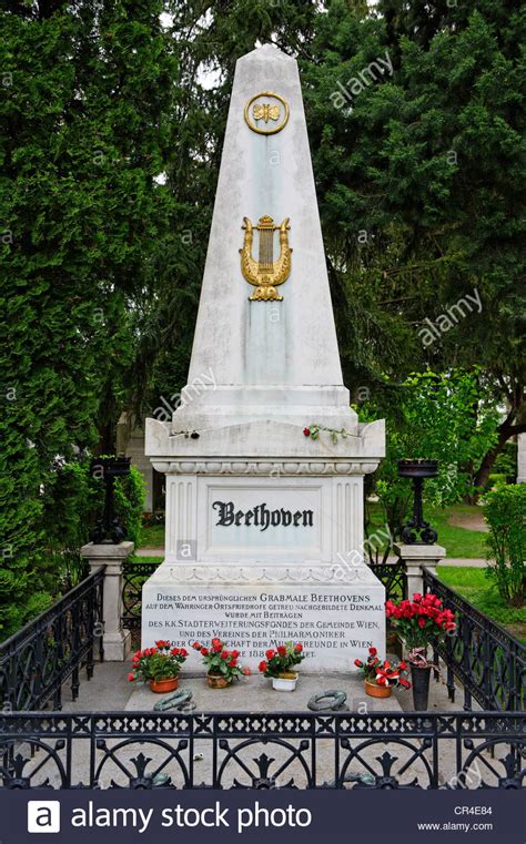 Grave Of Ludwig Van Beethoven Wiener Zentralfriedhof