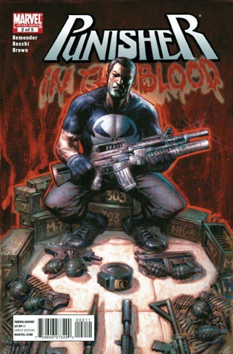 Punisher In The Blood 1 Marvel Comics