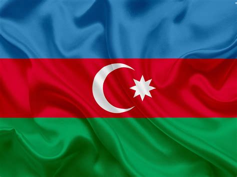 Download Wallpapers Azerbaijan Flag Asia Azerbaijan Symbols