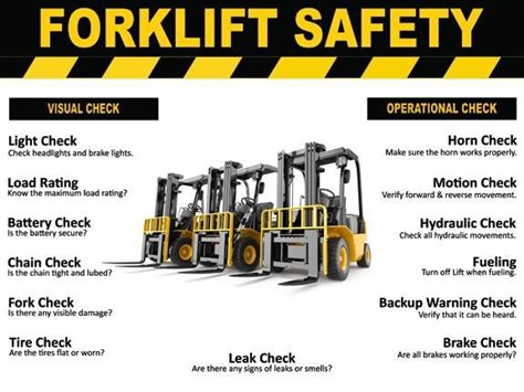 Forklift Rules And Regulations Warehouse Forklift Safety Rules Tips