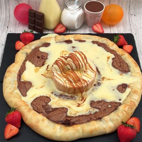 Chocolate Banana Ice Cream Pizza And Other Chefclub Us Recipes Original Chefclubtv