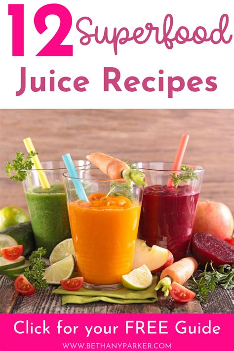 Superfood Juice Recipes Juicing Recipes Superfood Smoothie Guide
