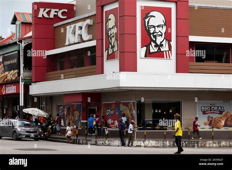 KFC franchise, Port of Spain, Trinidad and Tobago Stock Photo - Alamy