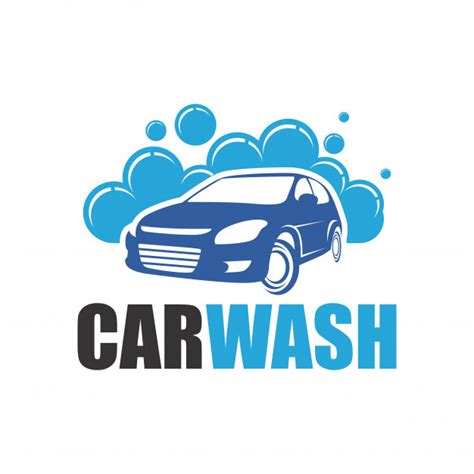 Car wash logo in images. Car wash logo | Premium Vector