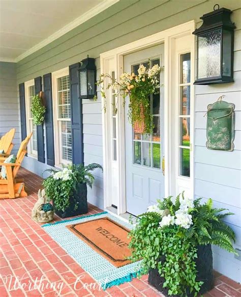 Summer Front Porches Small Front Porches Spring Porch Decks And
